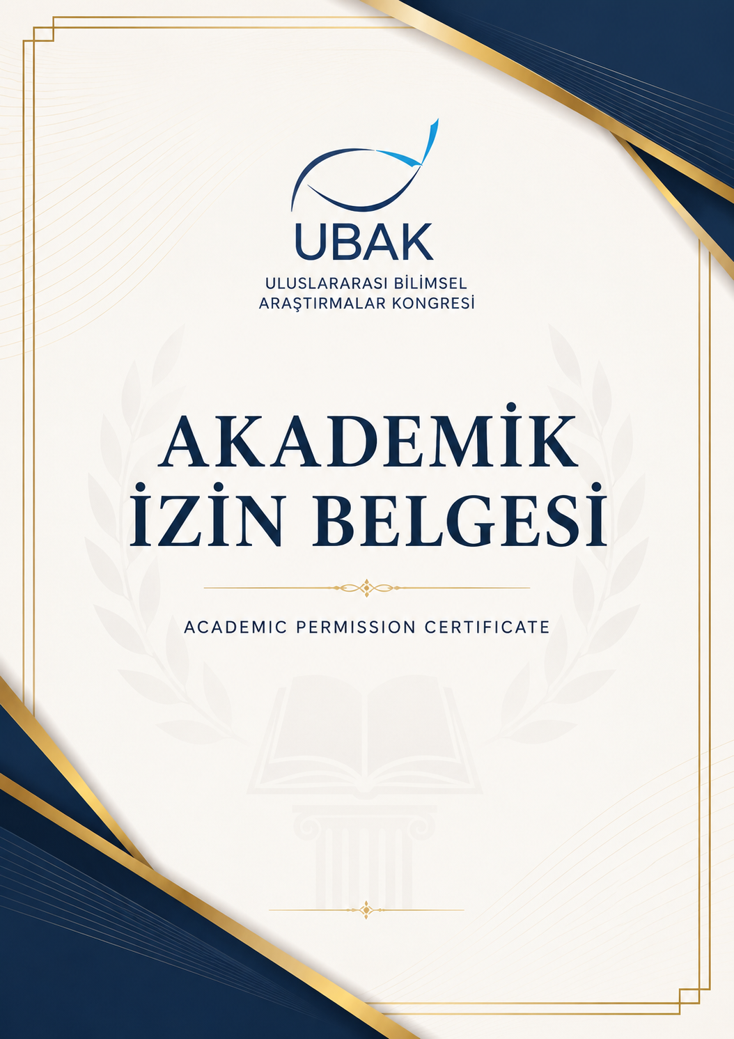 Akademik İzin Belgesi
